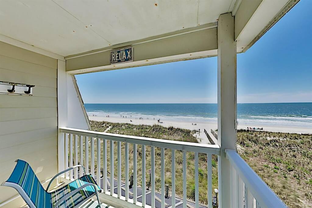 *2Br Oceanfront Retreat*King Ensuite*Pool*Nmb Cherry Grove*Pc4 Myrtle Beach Exterior photo